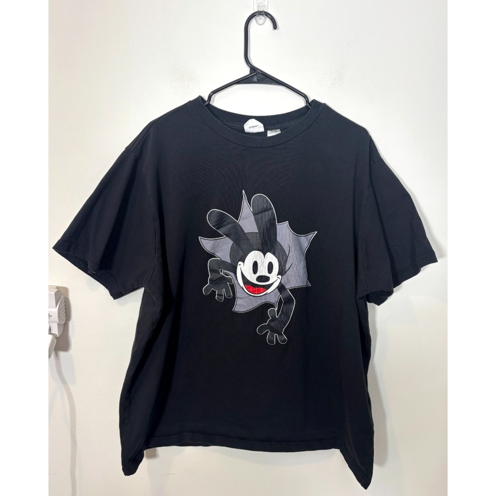 Dinsey Oswald Lucky Rabbit Double Sided Graphic T-Shirt Men's XXL
